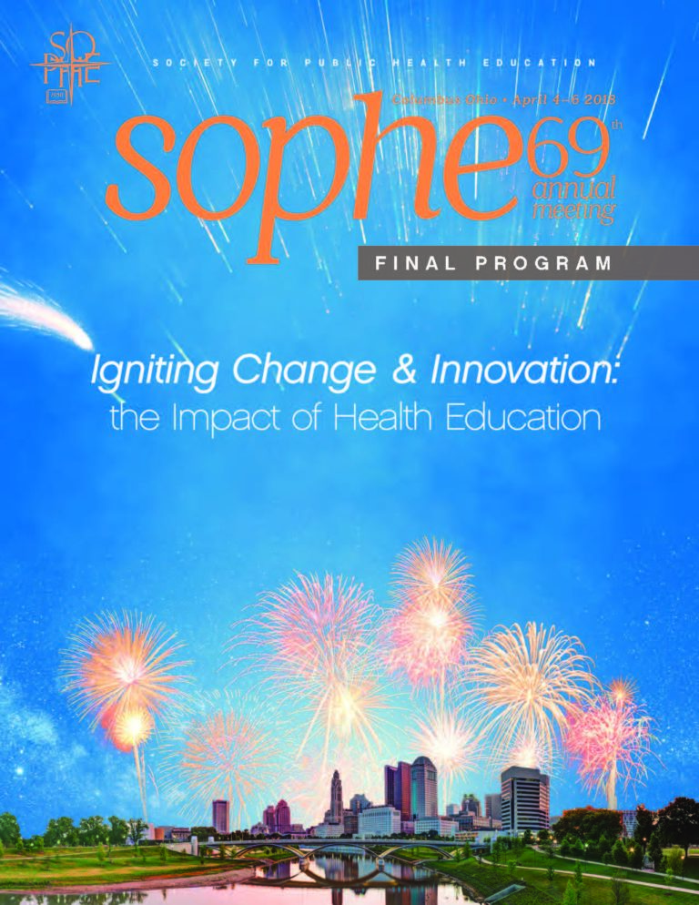 Past Conferences Society for Public Health Education SOPHE