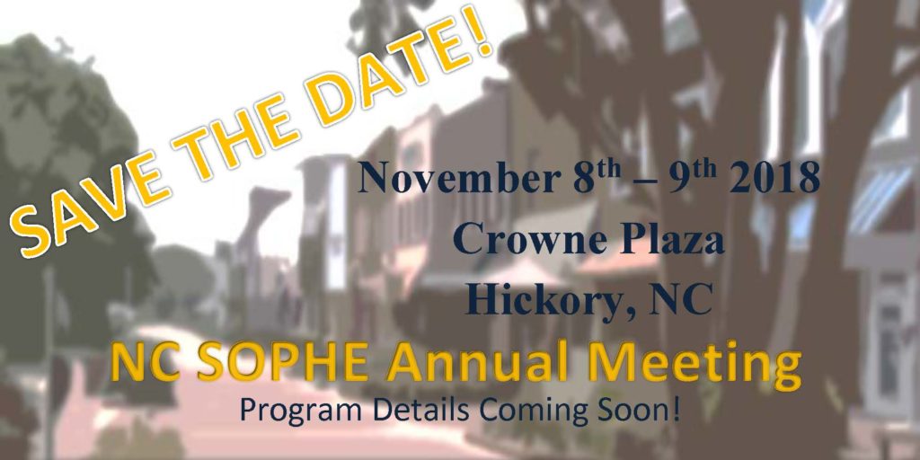 NC SOPHE Annual Meeting