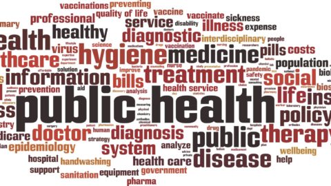 public health word art