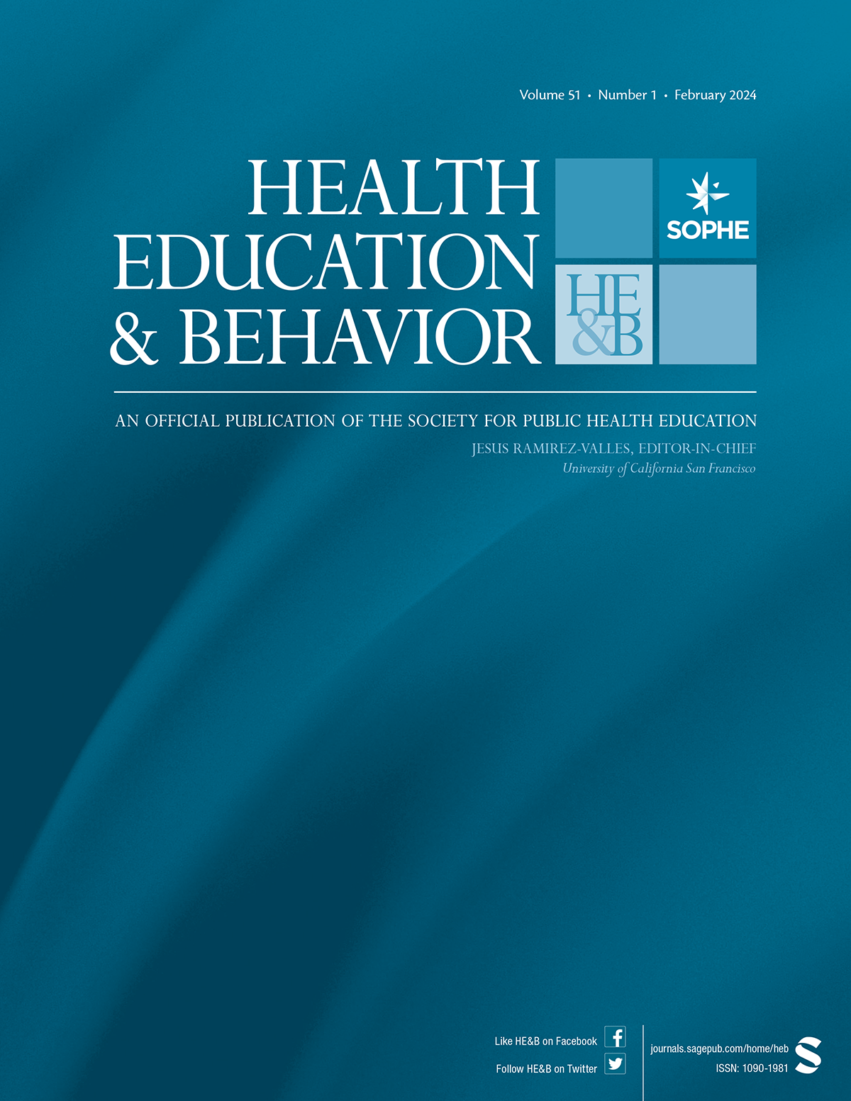 Current Issue - Society for Public Health Education - SOPHE