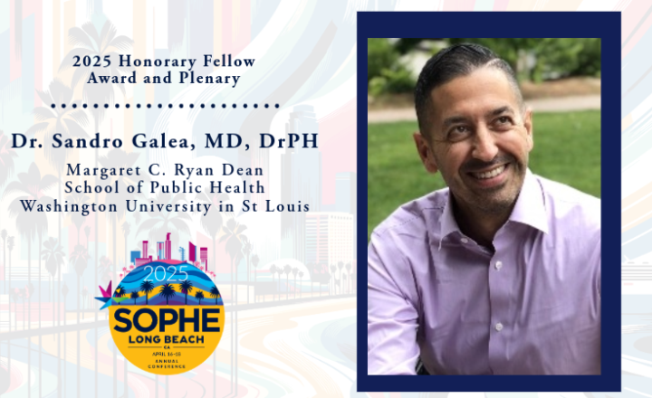 Sandro Galea promo-2 for SOPHE.org